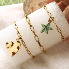 Pulseira de Coração